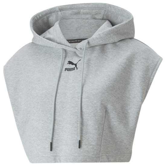 Puma Γυναικείο κοντομάνικο φούτερ Dare to Hooded Cropped Vest